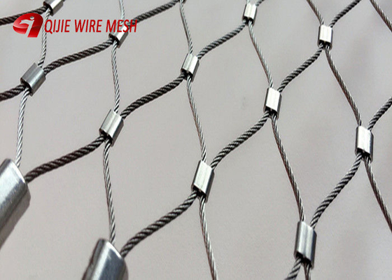 Seil-Mesh Construction Metal Inox Cable-Wetter des Edelstahl-7x7 beständig