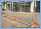 Geschweißtes galvanisiertes vorübergehendes Maschen-Fechten, tragbarer Zaun im Freien 2.4 x 2.1 Meter