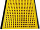 PU-Sieb-Medien u. Uräthan-Maschen-Matten-Plattform-Biegungs-Platten-Blatt in der gelben Farbe