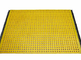 Gelbe PU-Maschen-Polyurethan-Schirm-Platten mit Haken für vibrierende meine